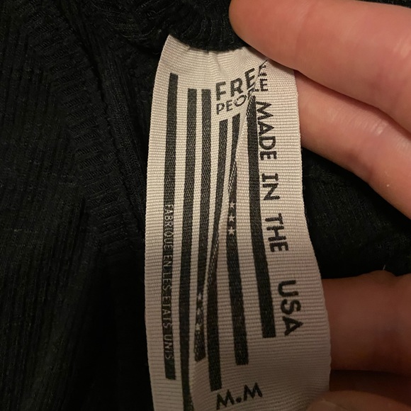 Free People Ribbed Racer Tank! - Picture 6 of 6